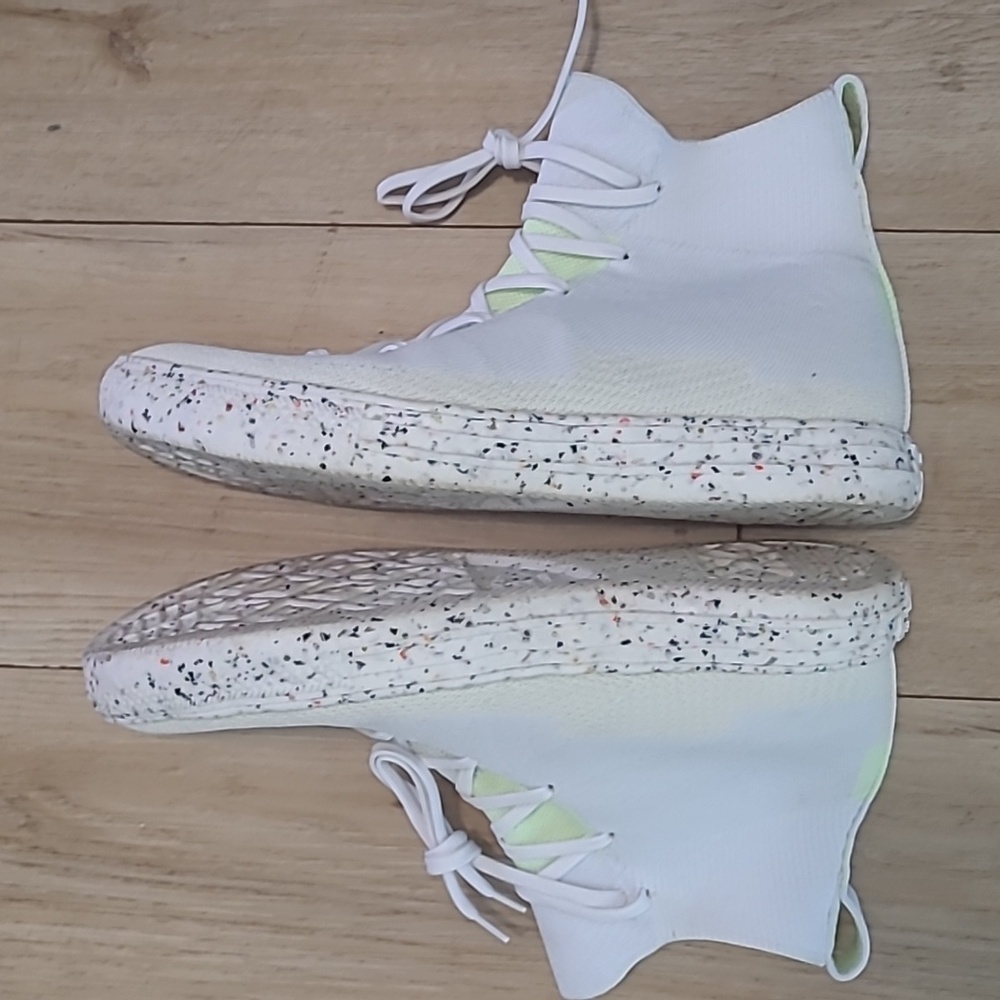 Converse Chuck Taylor All Star Crater Knit High Top White Men 10, Wom 12 - Picture 5 of 11